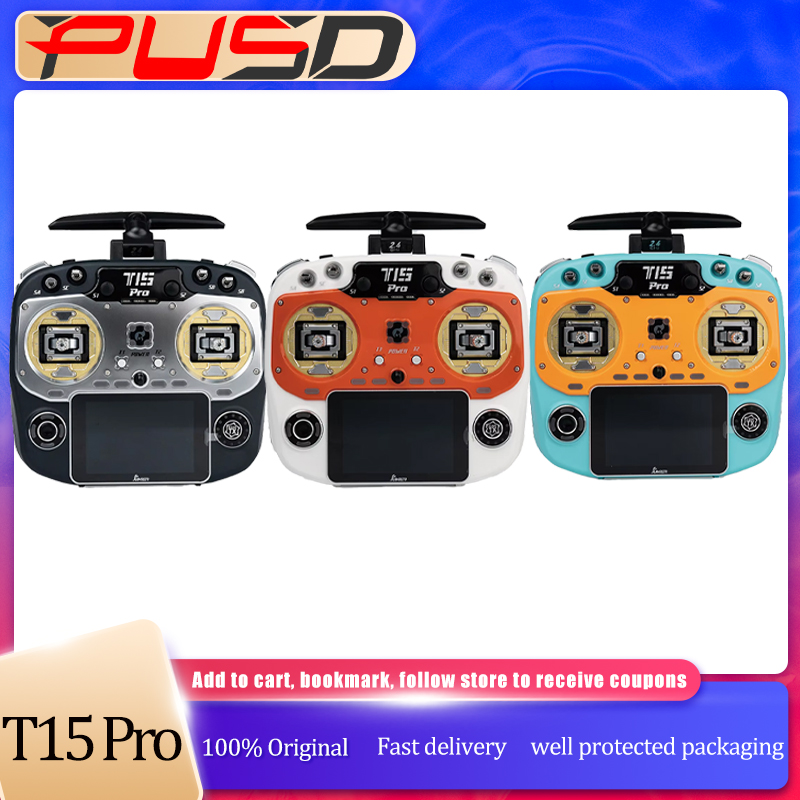 Drone Gimbal Controller - Télécommande T15 Pro 2.4Ghz avec capteur