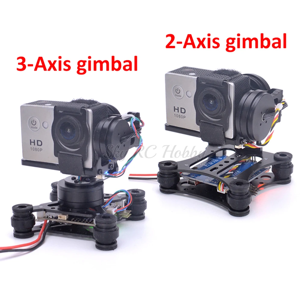 Drone Gimbal For Gopro - Carte de cardan léger 2 axes/3