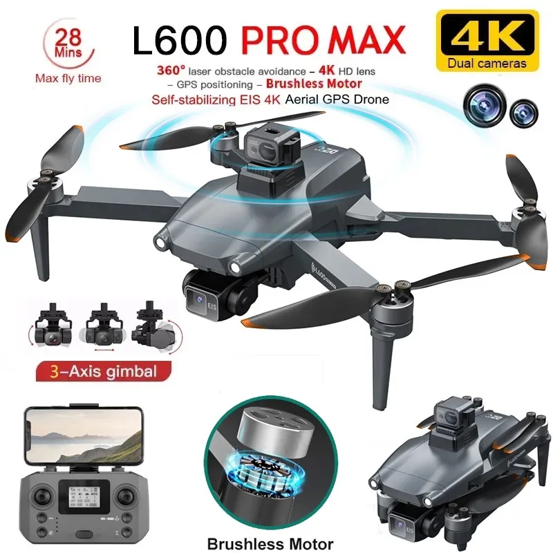 Drone Gimbal Case - Drone GPS professionnel L600 PRO MAX