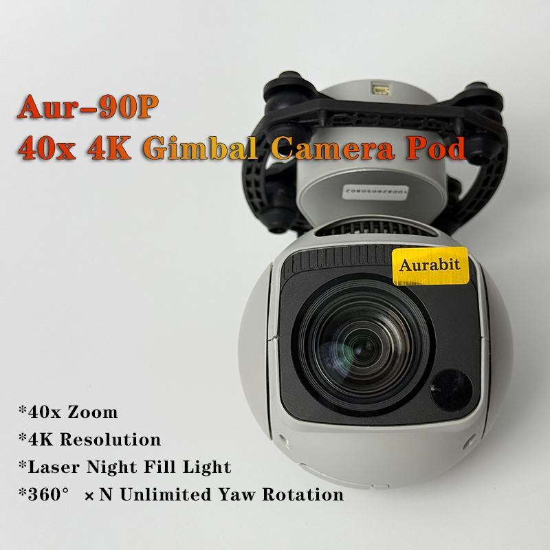Drone Gimbal 3 Axis - Caméra sphérique 4K 40x Zoom hybride