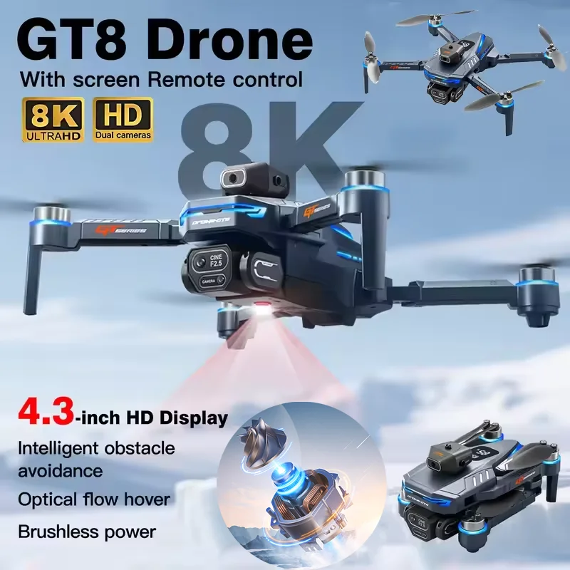 Drone Gimbal Mount - Drone Homologué ANATEL NOUVEAU Modèle 4K