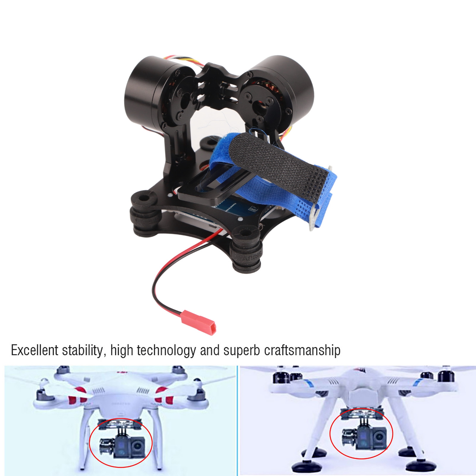 Drone Gimbal For Gopro - Carte de contrôle brushless en métal