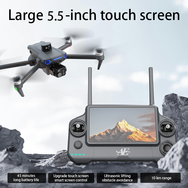 Drone RC GPS AE30 2026 avec ca - Drone Gimbal 3 Axis avis et prix