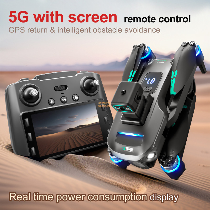 8K double caméra 5G WIFI FPV t - Drone Gimbal Brushless avis et prix