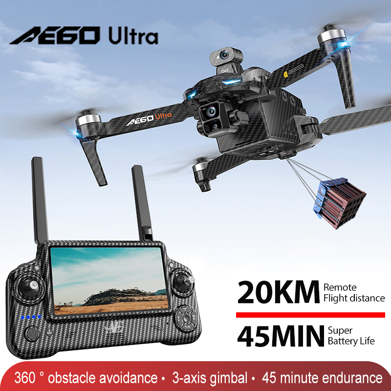 AE60 GPS Drone professionnel 8 - Drone Gimbal 3 Axis avis et prix