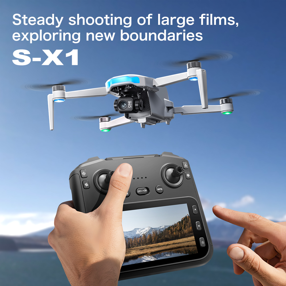 Drone GPS Lenovo S-X1 avec cam - Drone Gimbal 3 Axis avis et prix