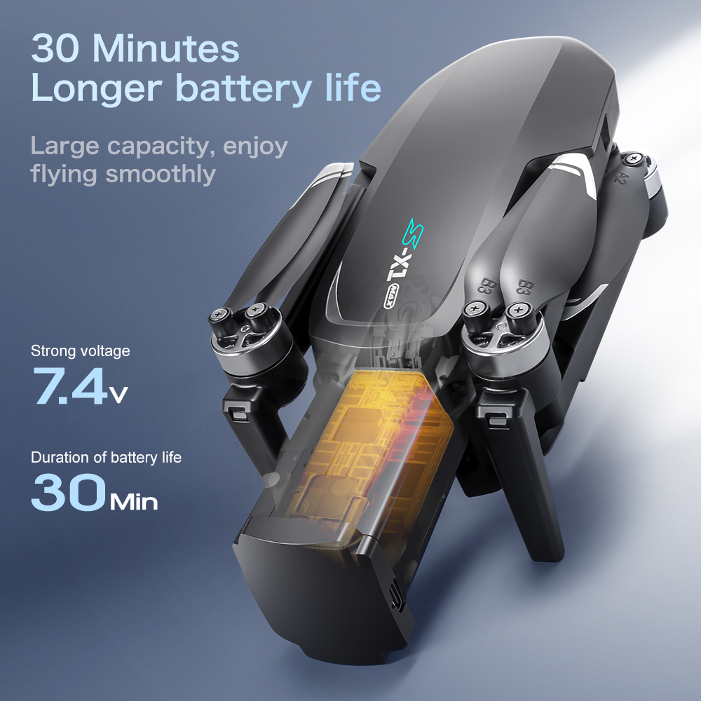 Drone GPS Lenovo S-X1 avec cam - Drone Gimbal 3 Axis avis et prix