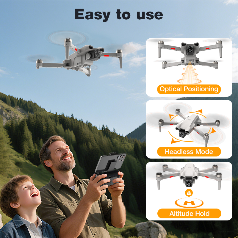 NOUVEAU Drone L017 Pro Brushle - Drone Gimbal Mount avis et prix