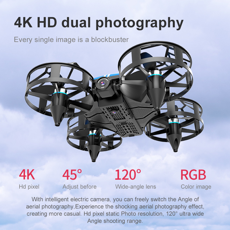 Nouveau Mini Drone 812PRO prof - Drone Gimbal 2 Axis avis et prix
