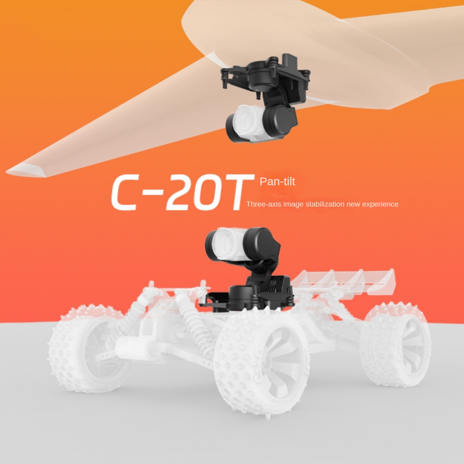 Module de suivi de tête PTZ NC - Drone Gimbal 3 Axis avis et prix